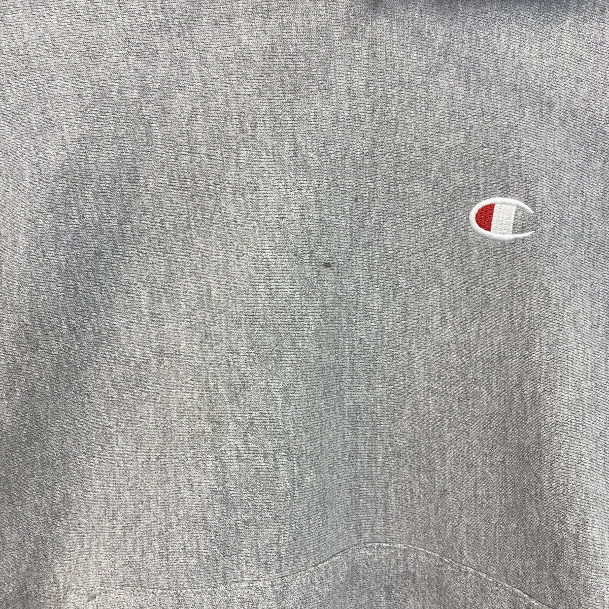 Champion　チャンピオン　リバースウィーブ　スウェットパーカー/フーディー　灰色　グレー　Sサイズ　古着