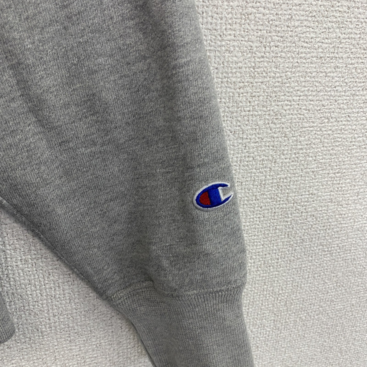 Champion　チャンピオン　リバースウィーブ　スウェットパーカー/フーディー　灰色　グレー　Sサイズ　古着