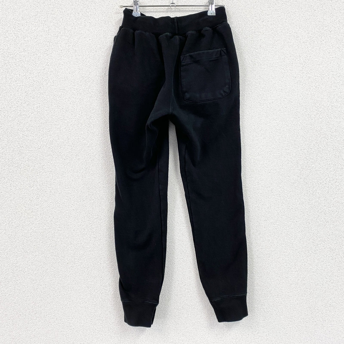 Champion　チャンピオン　リバースウィーブ　スウェットパンツ　黒　ブラック　Sサイズ　古着