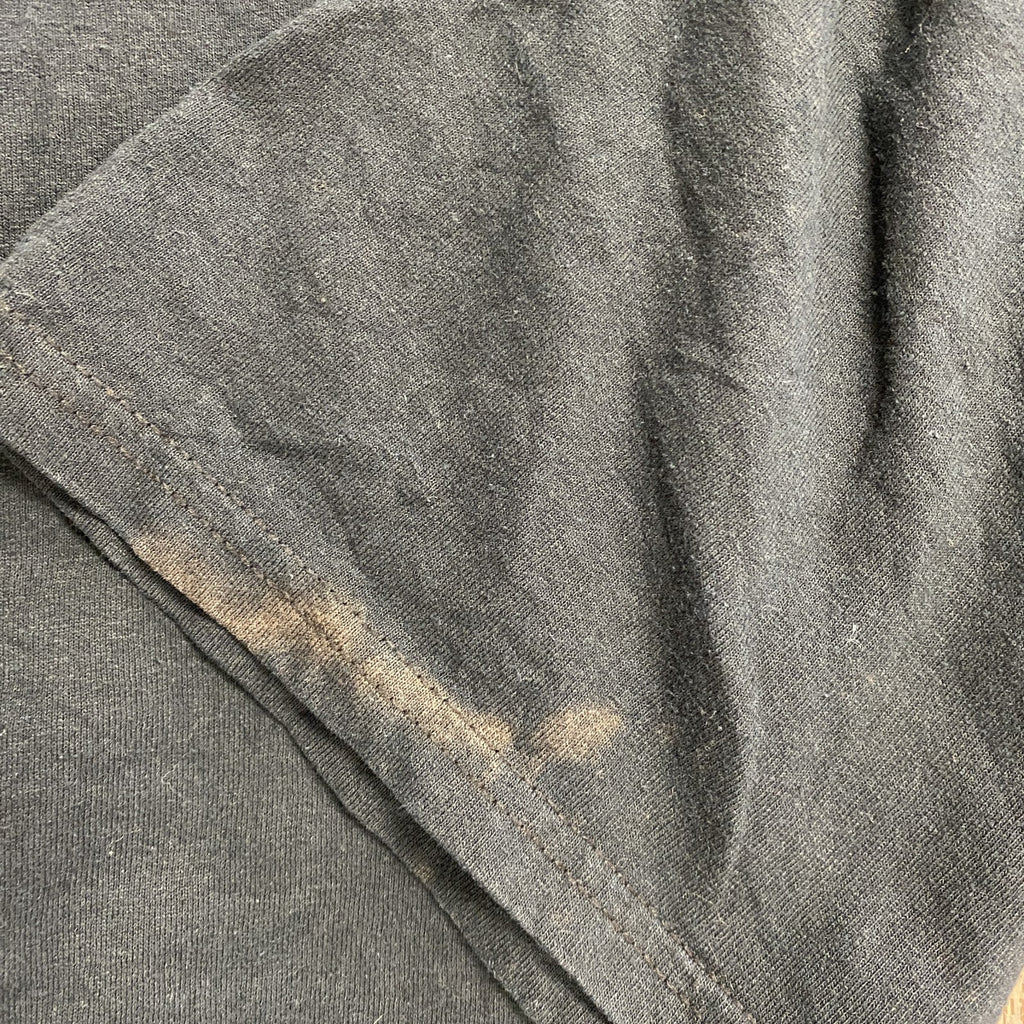 00s　JERZEES　ジャージーズ　U.S.ARMY　米軍　半袖プリントTシャツ　星条旗　ヴィンテージ　黒　ブラック　XLサイズ　古着