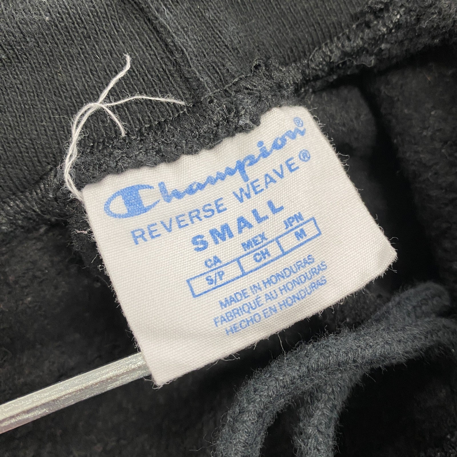 Champion　チャンピオン　リバースウィーブ　スウェットパンツ　黒　ブラック　Sサイズ　古着