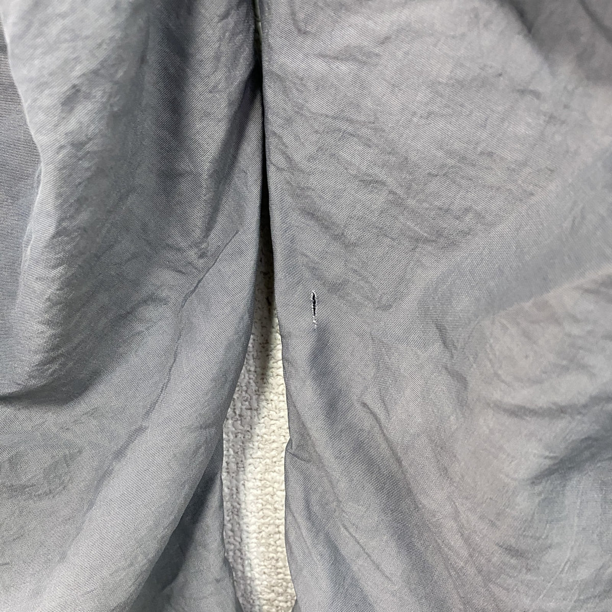 adidas　アディダス　ナイロンパンツ　グレー　Mサイズ メンズ 古着