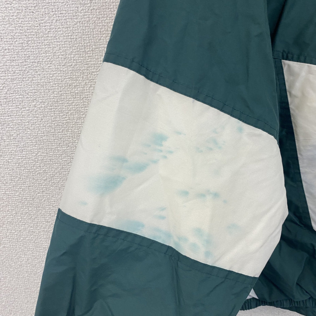 90s　Holloway　ホロウェイ　フルジップナイロンジャケット　ヴィンテージ　深緑　ディープグリーン　XLサイズ　古着