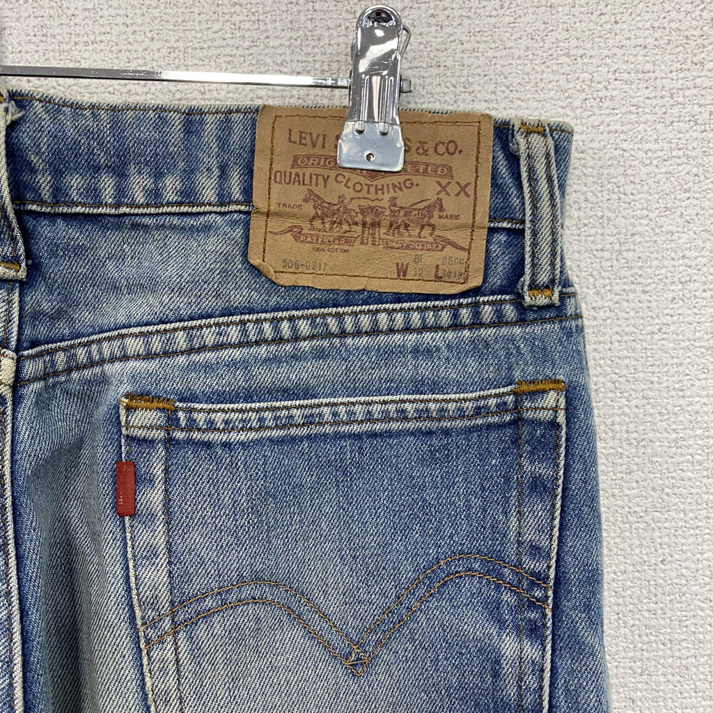 Levi's　リーバイス　506-0217　デニムパンツ/ジーンズ　ジップフライ　インディゴ　W32サイズ　古着