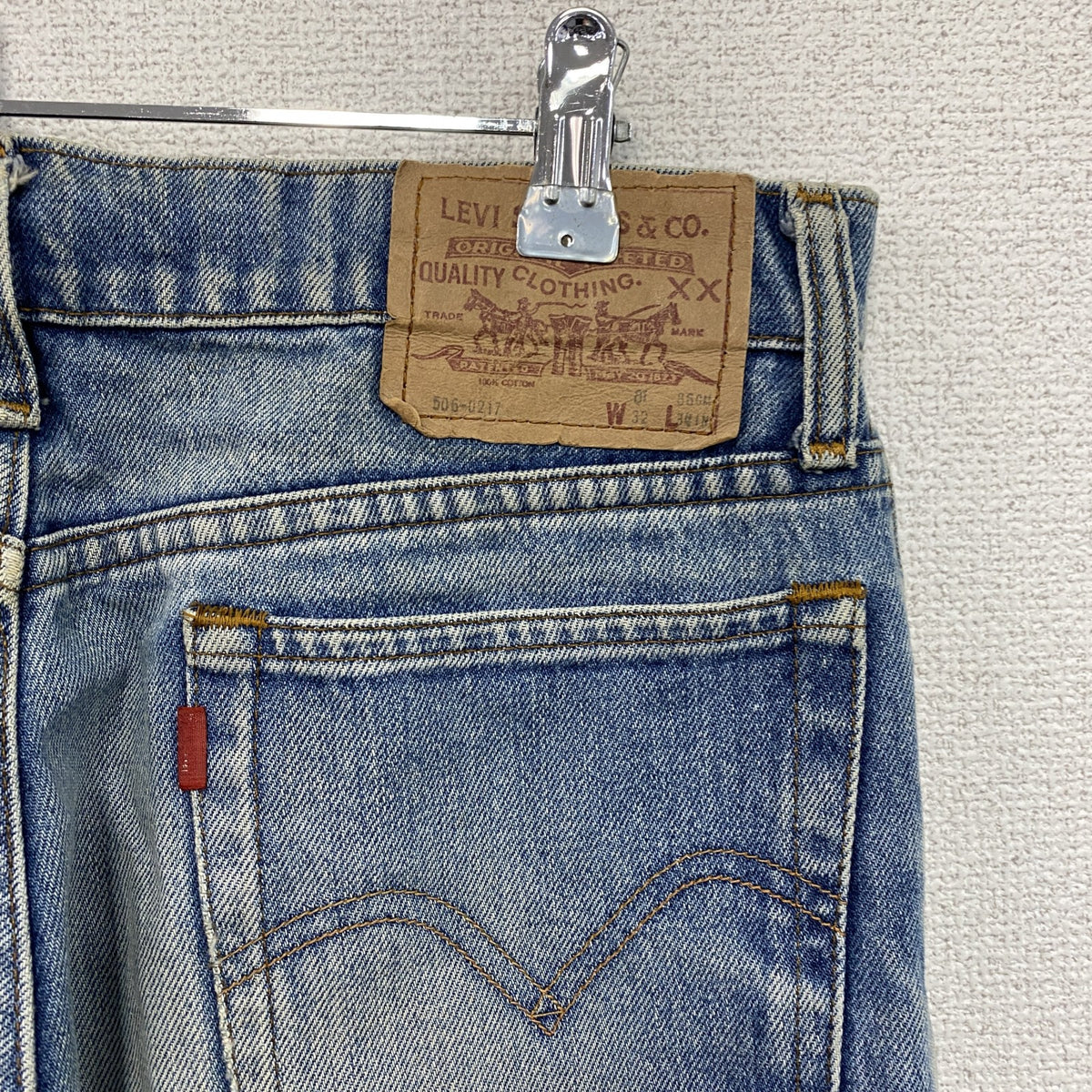 Levi's　リーバイス　506-0217　デニムパンツ/ジーンズ　ジップフライ　インディゴ　W32サイズ　古着