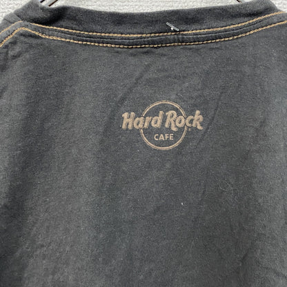 Hard Rock CAFE　ハードロックカフェ　半袖プリントTシャツ　シングルステッチ　黒　ブラック　Sサイズ