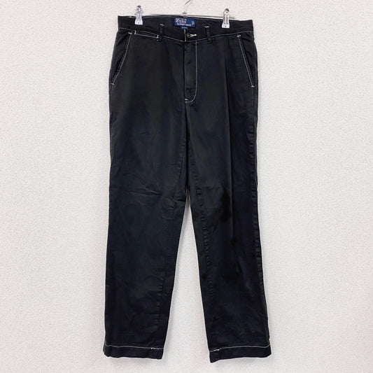 90s　Polo by Ralph Lauren　ポロラルフローレン　チノパンツ　ヴィンテージ　黒　ブラック