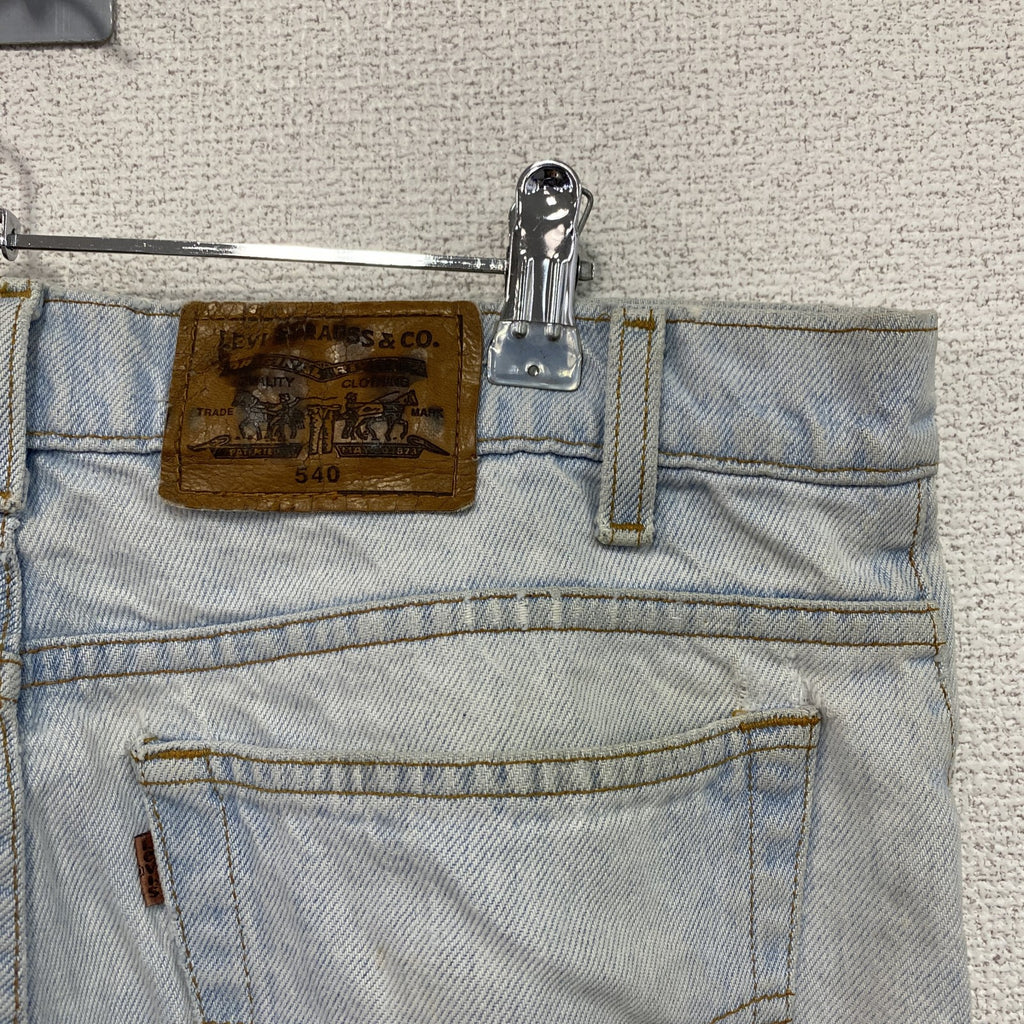Levi's　リーバイス　540　デニムパンツ/ジーンズ　ジップフライ　インディゴ　W34サイズ メンズ コットン 古着