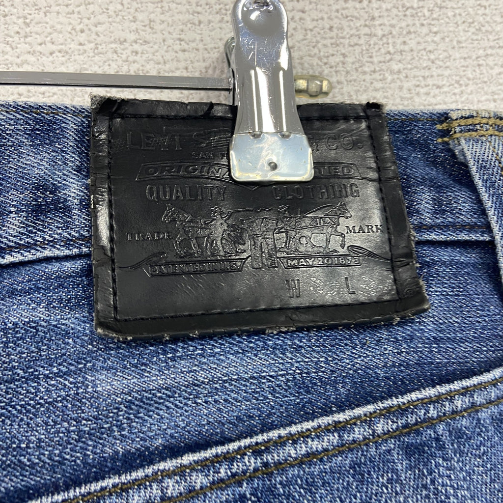 Levi's　リーバイス　デニムパンツ/ジーンズ　ジップフライ　インディゴ　W32サイズ　古着