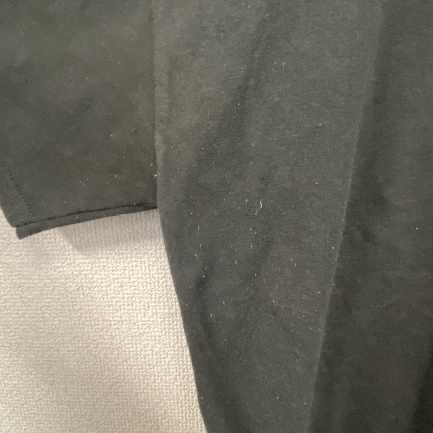 Hanes　ヘインズ　半袖プリントTシャツ　黒　ブラック　Mサイズ