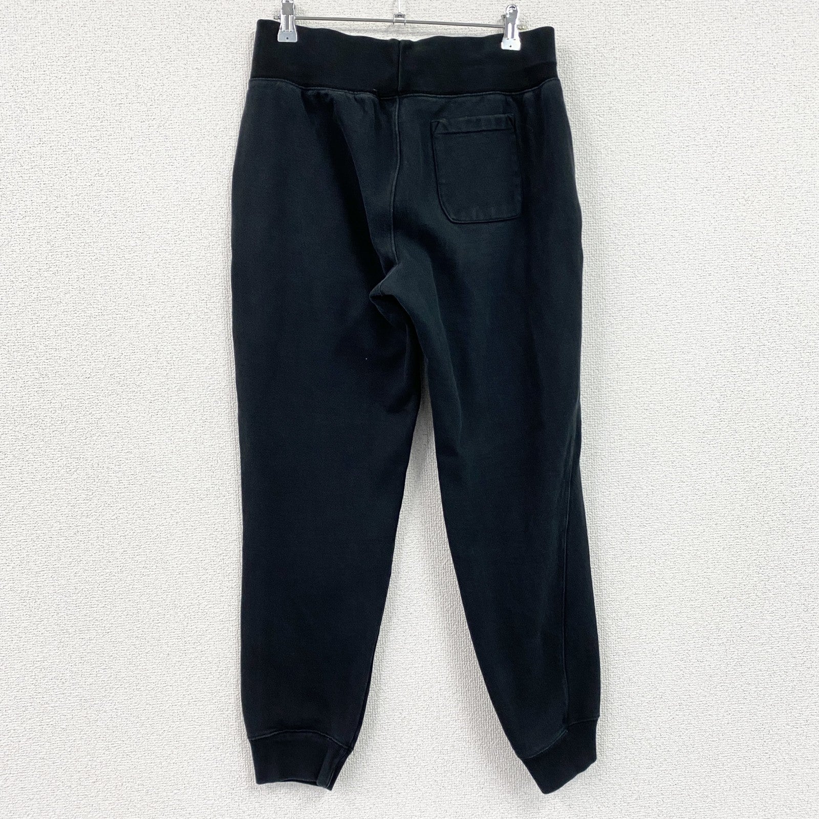 Champion　チャンピオン　リバースウィーブ　スウェットパンツ　黒　ブラック　Mサイズ　古着