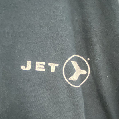 GILDAN　ギルダン　半袖プリントTシャツ　JET　黒　ブラック　Lサイズ