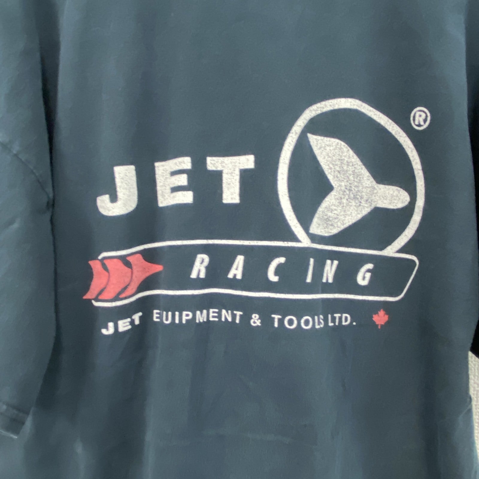 GILDAN　ギルダン　半袖プリントTシャツ　JET　黒　ブラック　Lサイズ　古着