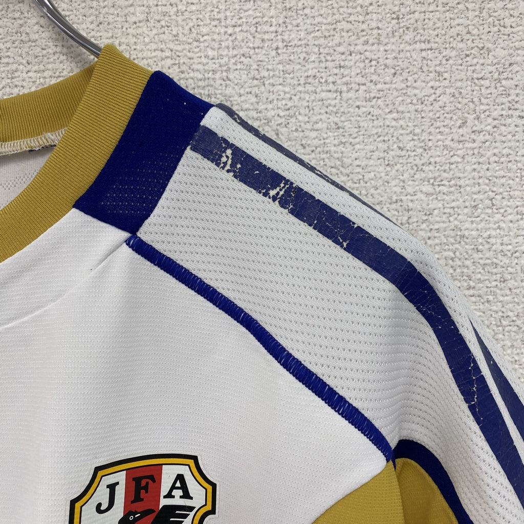 adidas　アディダス　日本代表　ユニフォーム　プラクティスTシャツ　白　ホワイト　古着