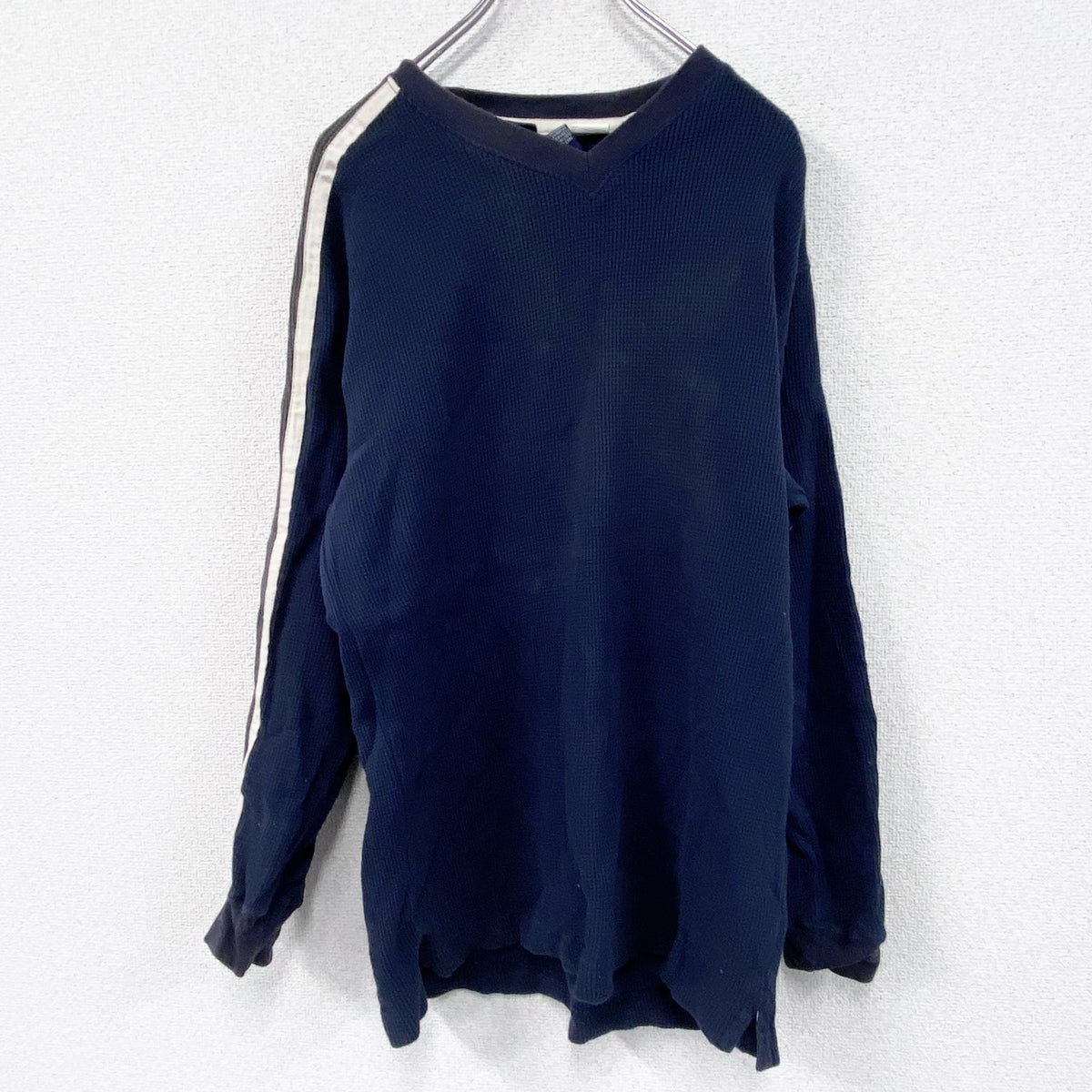 00s　GAP　ギャップ　長袖Tシャツ/サーマルロンT　ワッフル　ヴィンテージ　紺　ネイビー　Sサイズ　古着