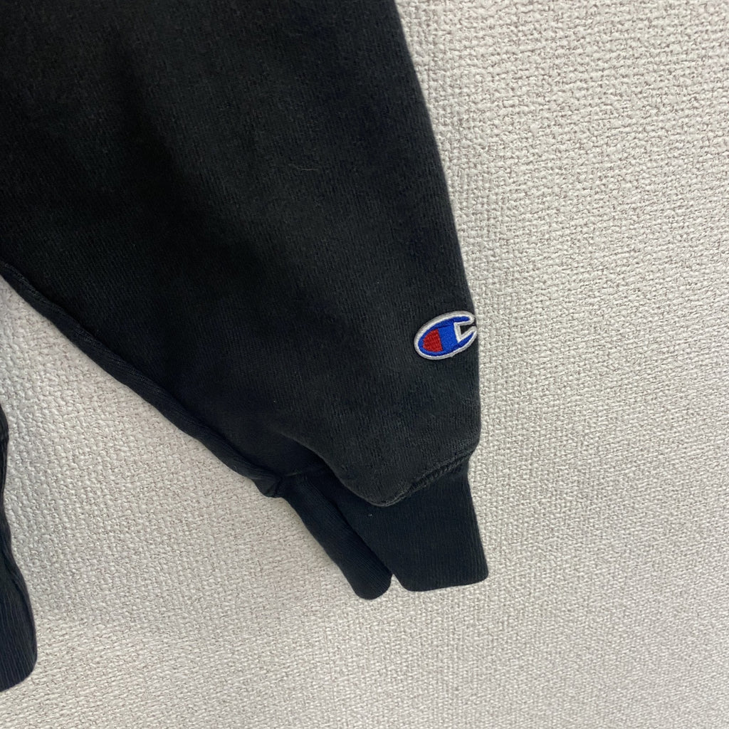 Champion　チャンピオン　リバースウィーブ　スウェットパーカー/フーディー　黒　ブラック　Sサイズ　古着
