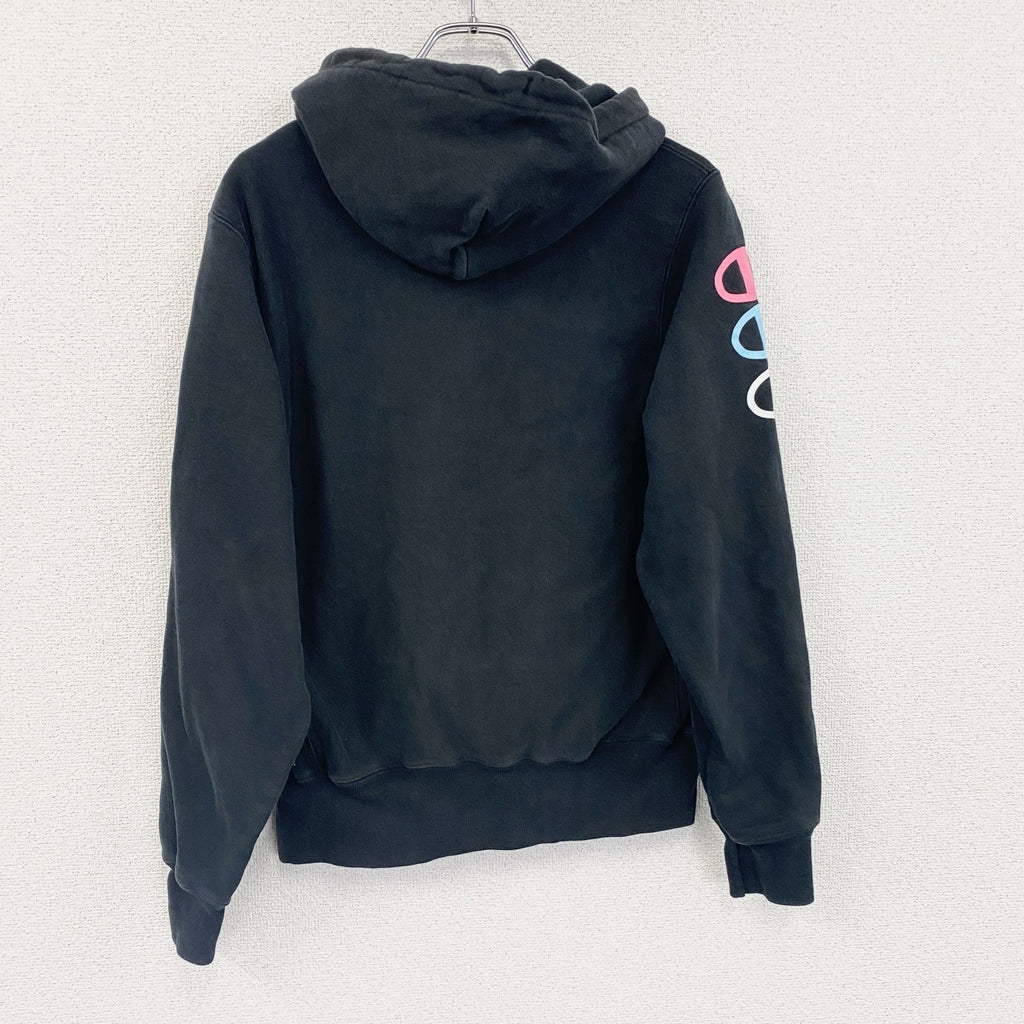 Champion　チャンピオン　リバースウィーブ　スウェットパーカー/フーディー　黒　ブラック　Sサイズ　古着