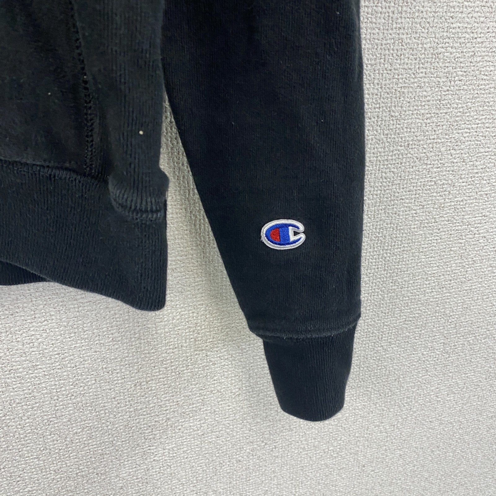 Champion　チャンピオン　リバースウィーブ　スウェットパーカー/フーディー　ヘビーウエイト　現行　黒　ブラック　XSサイズ　古着