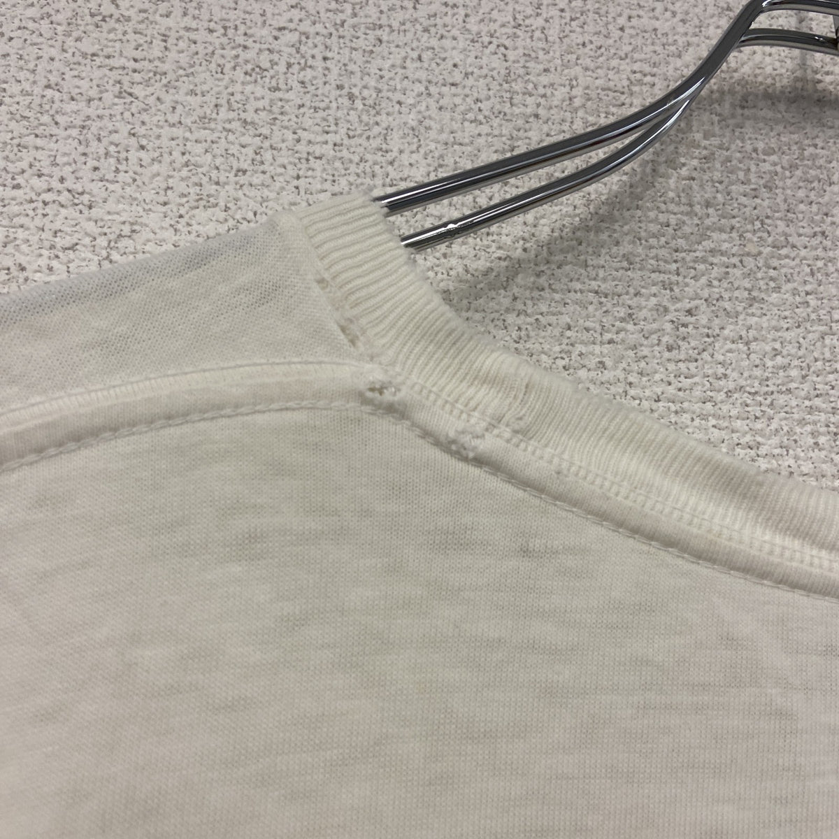 TOMMY HILFIGER　トミーヒルフィガー　半袖プリントTシャツ　白　ホワイト　2XLサイズ　古着