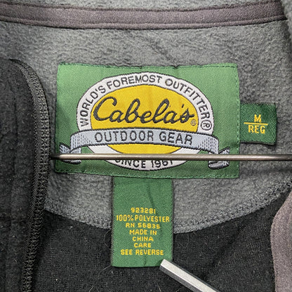 Cabela’ｓ　カベラス　フリースジャケット/ボアジャケット　黒　ブラック　Mサイズ