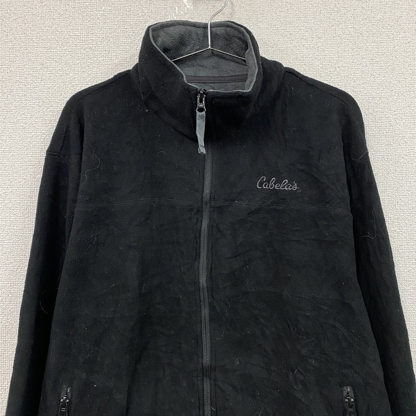 Cabela’ｓ　カベラス　フリースジャケット/ボアジャケット　黒　ブラック　Mサイズ