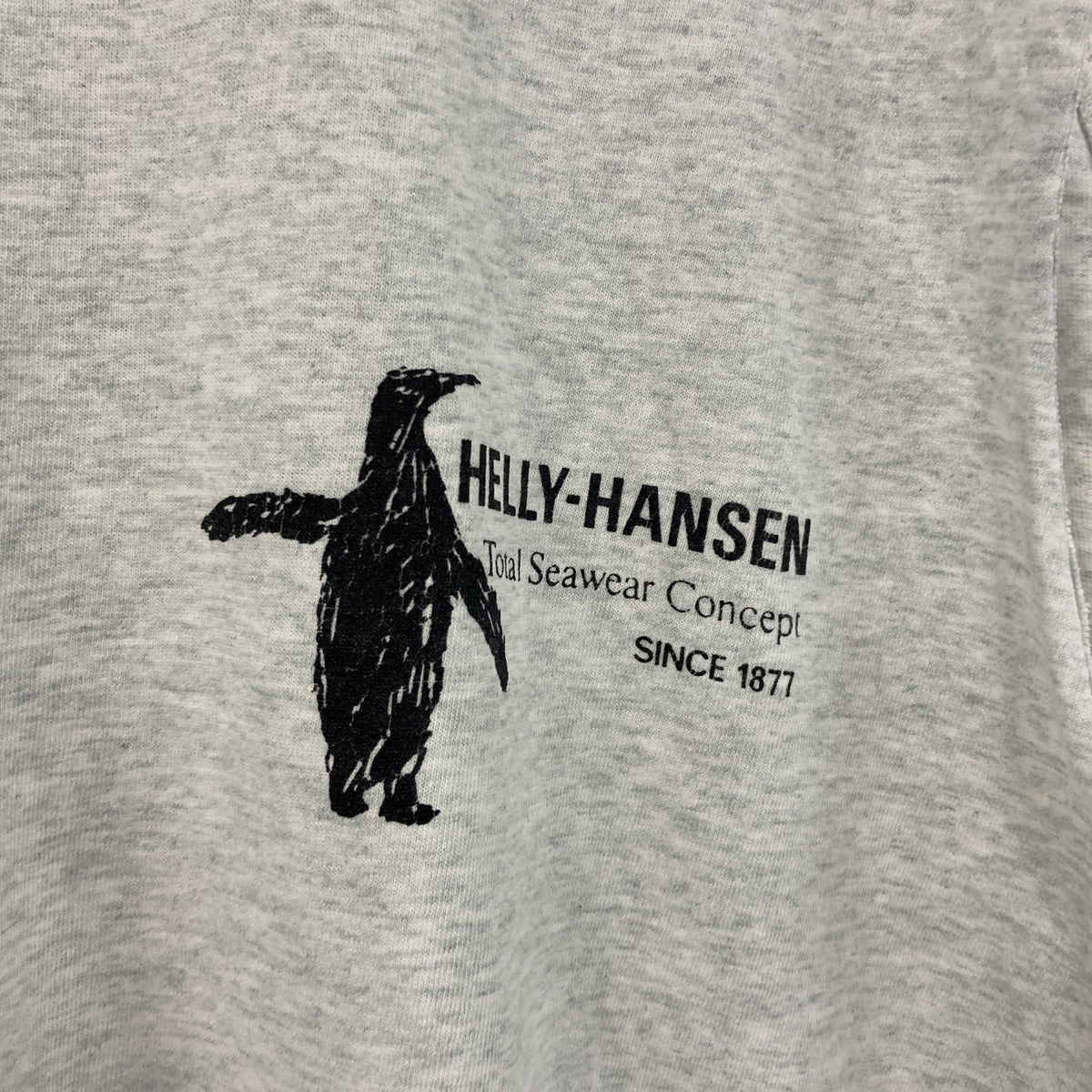 HELLY HANSEN　ヘリーハンセン　タンクトップ/ノースリーブ　シングルステッチ　ヴィンテージ　　霜降りグレー　Lサイズ　古着