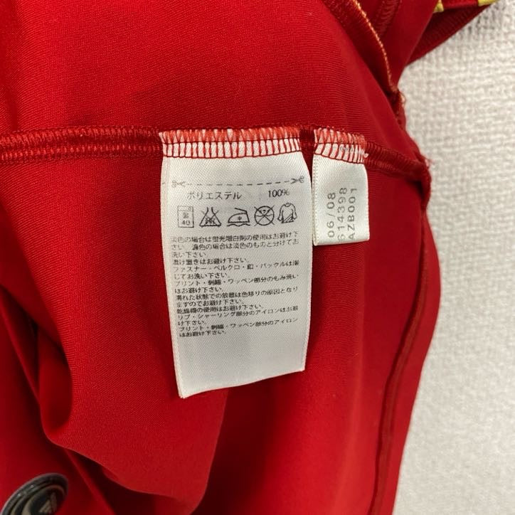 adidas　アディダス　半袖Tシャツ　ユニフォーム　赤　レッド　Oサイズ