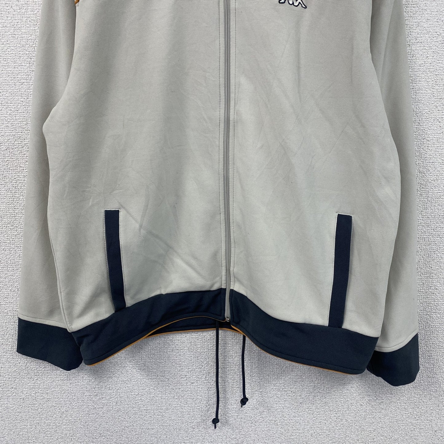 Kappa　カッパ　トラックジャケット/ジャージ　オフホワイト　XLサイズ