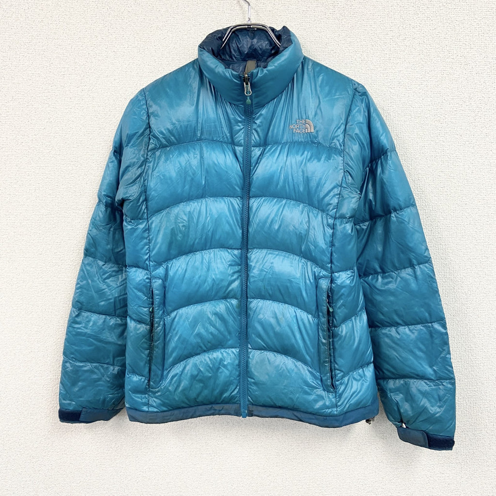 THE NORTH FACE　ザ・ノースフェイス　アコンカグアダウンジャケット　水色　ブルー　Lサイズ　古着