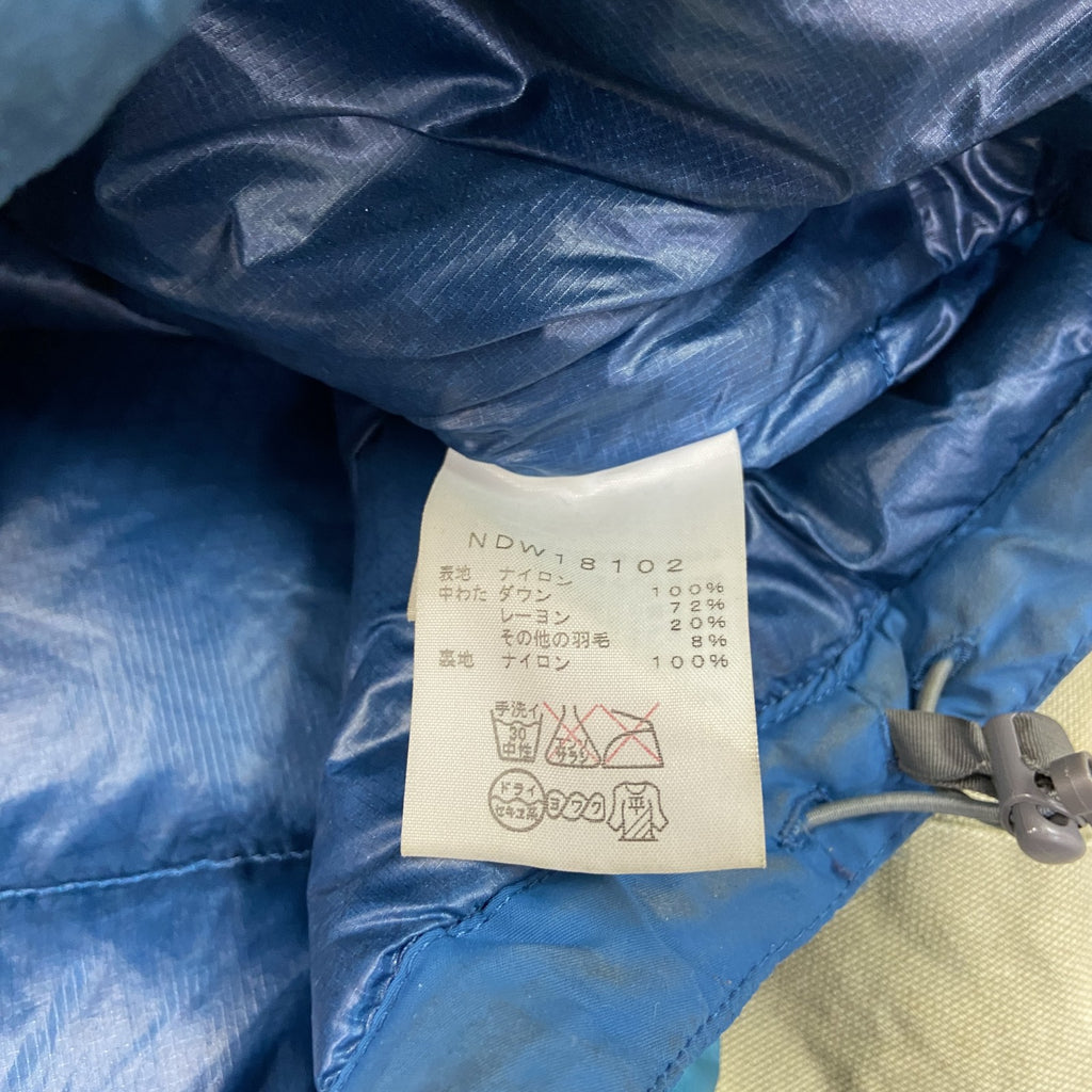 THE NORTH FACE　ザ・ノースフェイス　アコンカグアダウンジャケット　水色　ブルー　Lサイズ　古着