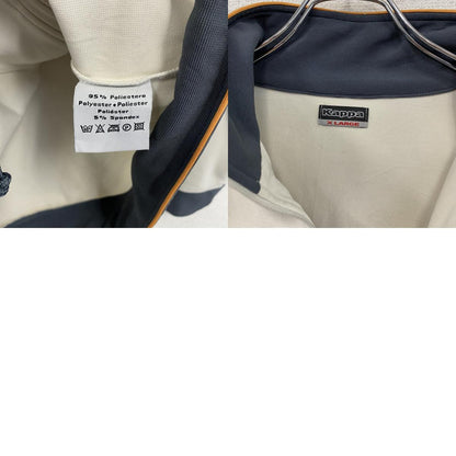 Kappa　カッパ　トラックジャケット/ジャージ　オフホワイト　XLサイズ