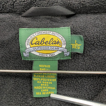 Cabela’ｓ　カベラス　フリースジャケット/ボアジャケット　黒　ブラック　Lサイズ