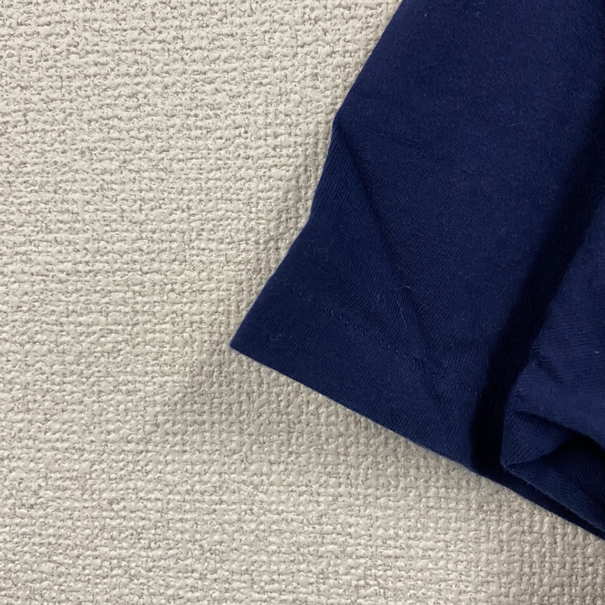 90s　Hanes　ヘインズ　半袖プリントTシャツ　ホノルル消防　3連プリント　シングルステッチ　紺　ネイビー　Lサイズ　　ヴィンテージ　古着