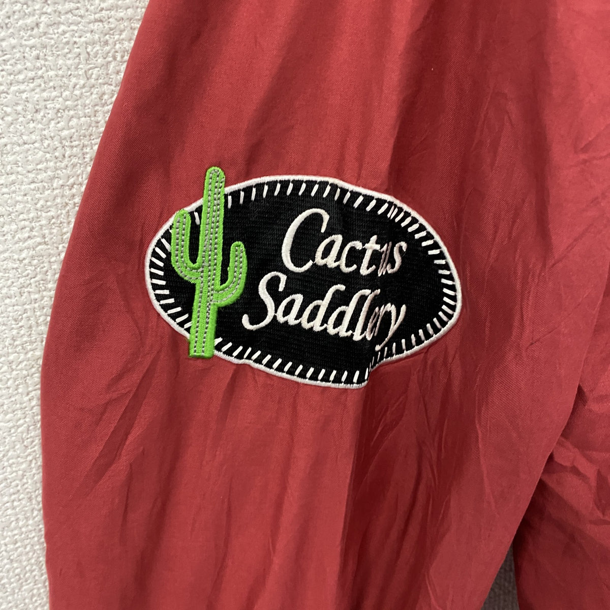 ～00s　Professional's Choice　フルジップジャケット　Wrangler　企業ロゴ　赤　レッド　XLサイズ　古着