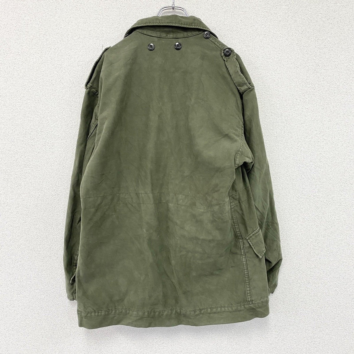 Seyntex　セインテックス　フィールドジャケット　ミリタリージャケット　カーキ ミリタリーアウター メンズ コットン 古着
