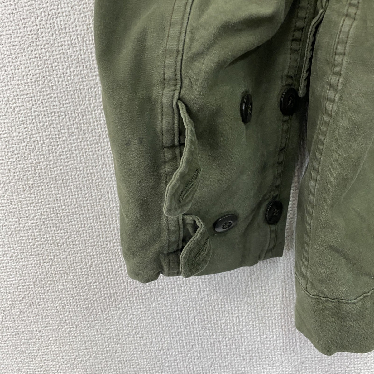 Seyntex　セインテックス　フィールドジャケット　ミリタリージャケット　カーキ ミリタリーアウター メンズ コットン 古着