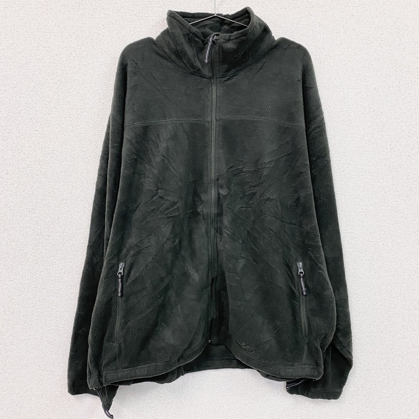 Cabela’ｓ　カベラス　フリースジャケット/ボアジャケット　黒　ブラック　2XLサイズ