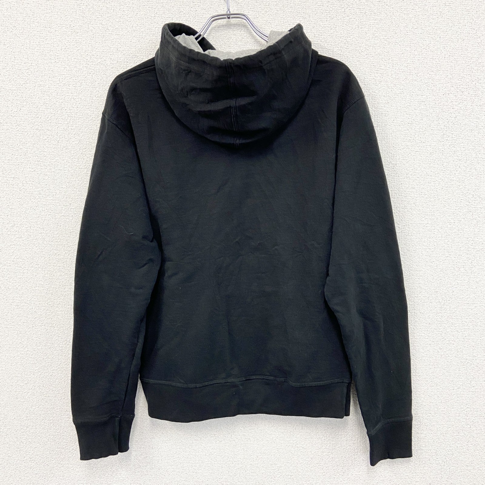 champion　チャンピオン　スウェットパーカー/フーディー　黒　ブラック　Mサイズ　古着