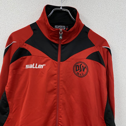 saller　ザラー　トラックジャケット/ジャージ　赤　レッド　XLサイズ　