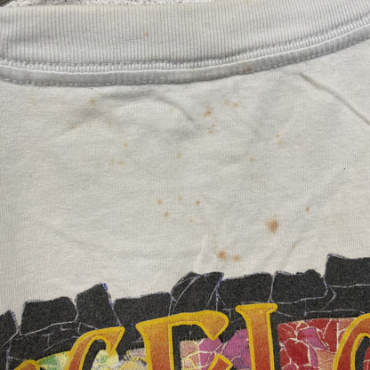 ～00s　Hard Rock CAFE　ハードロックカフェ　半袖プリントTシャツ　ヴィンテージ　白　ホワイト