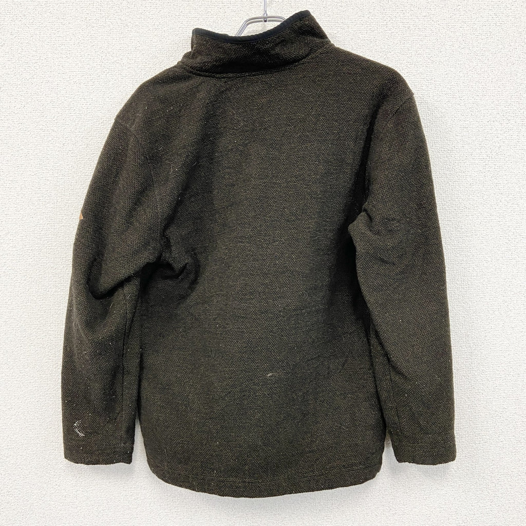 ORVIS　オービス　フリースプルオーバー　フリースジャケット　こげ茶　ブラウン　Mサイズ　古着
