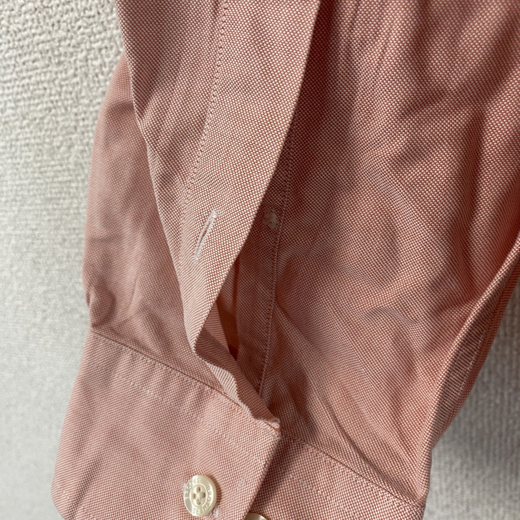 Brooks Brothers　ブルックスブラザーズ　長袖ボタンダウンシャツ　ピンク　XXLサイズ　古着