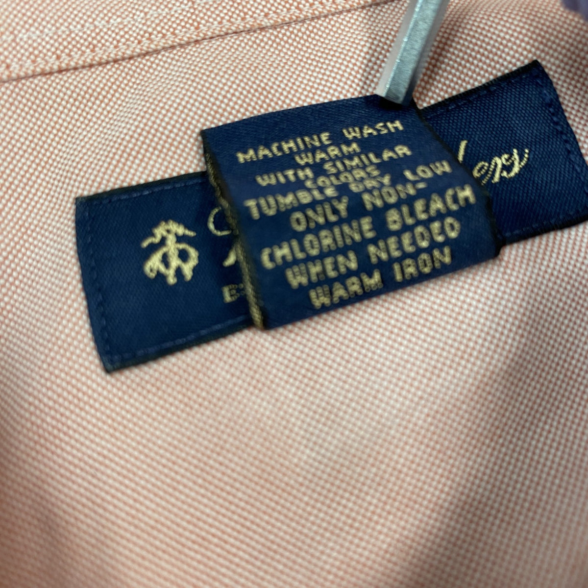 Brooks Brothers　ブルックスブラザーズ　長袖ボタンダウンシャツ　ピンク　XXLサイズ　古着