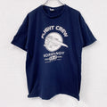 B&C　COLLECTION　半袖プリントTシャツ　ネイビー　紺　XLサイズ　古着