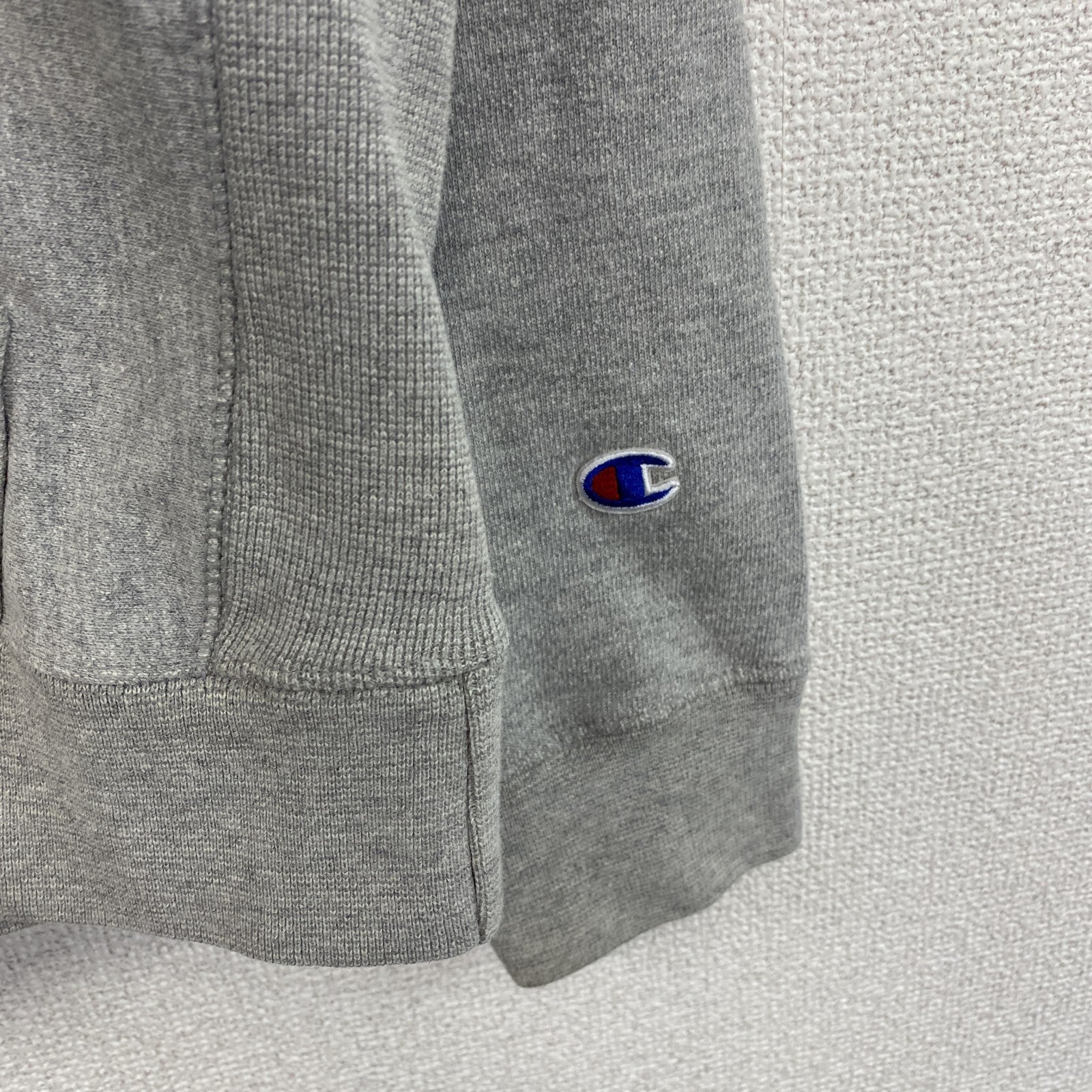Champion　チャンピオン　リバースウィーブ　スウェットパーカー/フーディー　ヘビーウエイト　現行　灰色　グレー　XLサイズ トレーナー スウェットトップス フード付き 古着