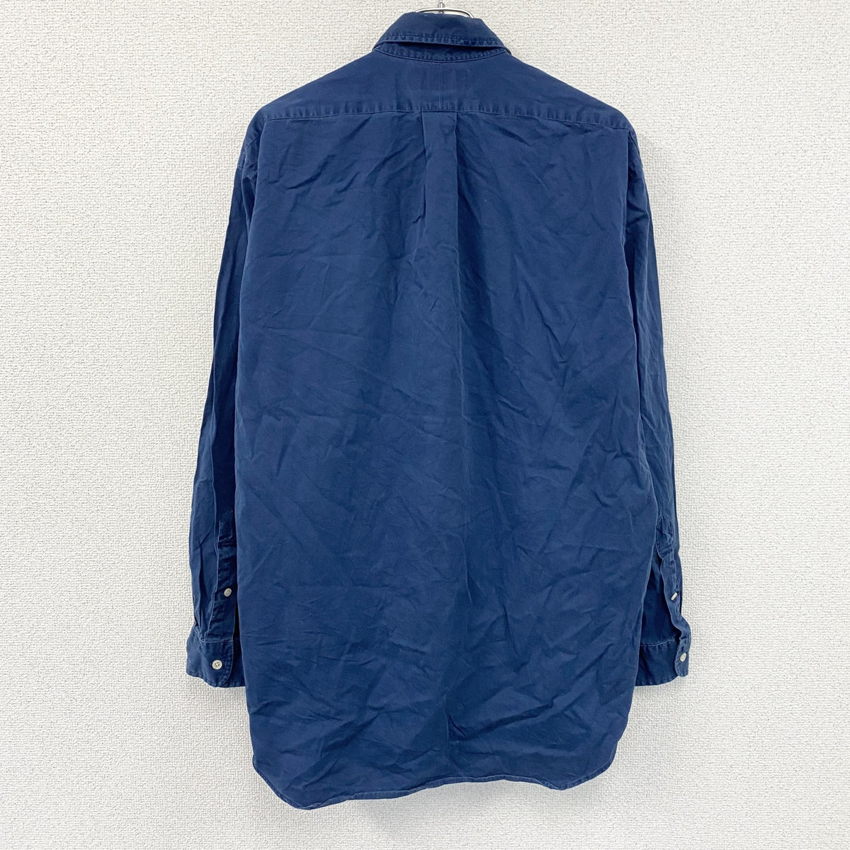 POLO Ralph Lauren　ラルフローレン　長袖シャツ　紺　ネイビー　サイズ　古着