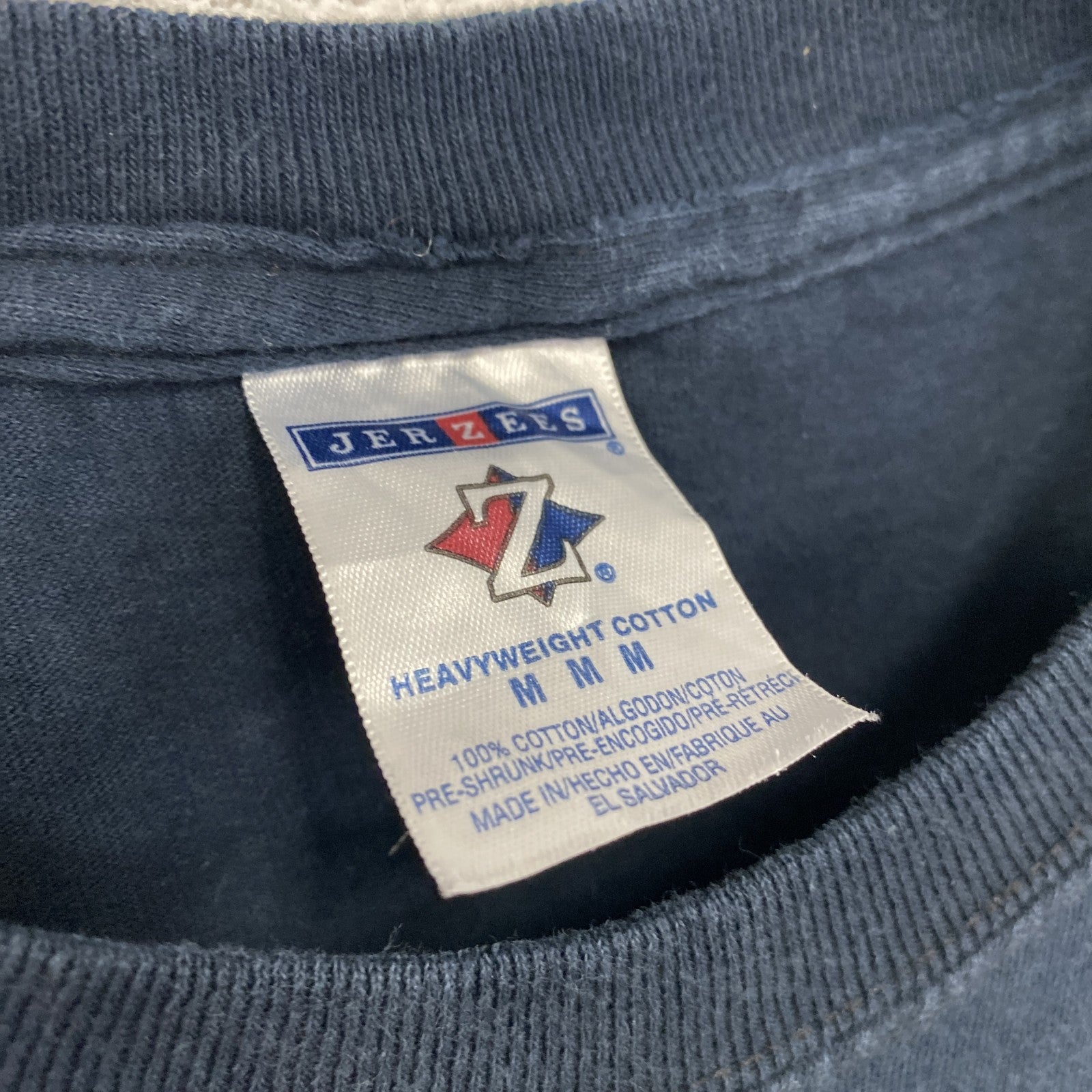 00s　JERZEES　ジャージーズ　半袖Tシャツ　ヴィンテージ　黒　ブラック　Mサイズ　古着