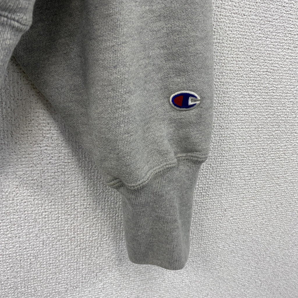 Champion　チャンピオン　リバースウィーブ　スウェット/トレーナー　アーチプリント　ワンポイント　灰色　グレー　XLサイズ　古着