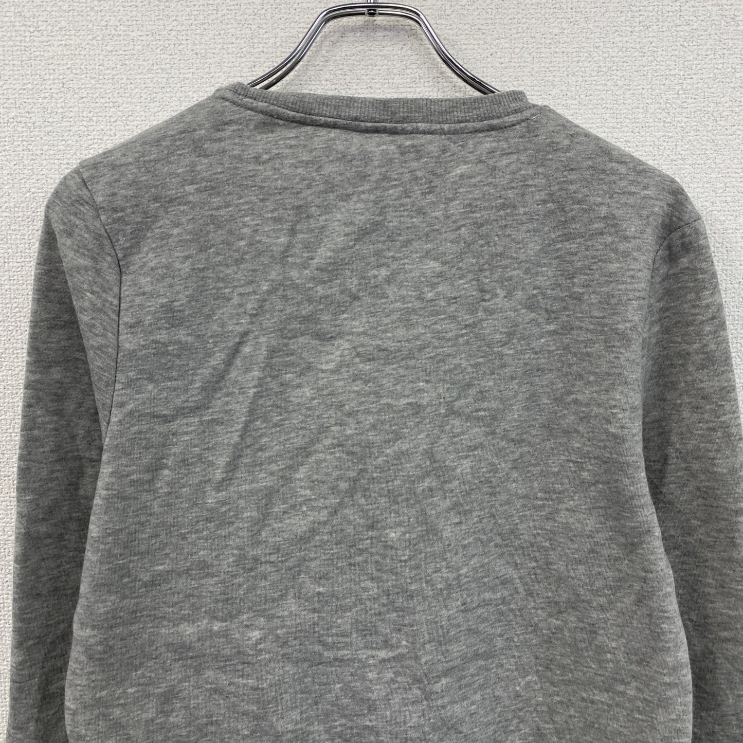 Disney　ディズニー　Mickey Mouse　ミッキーマウス　スウェット/トレーナー　灰色　グレー　Sサイズ