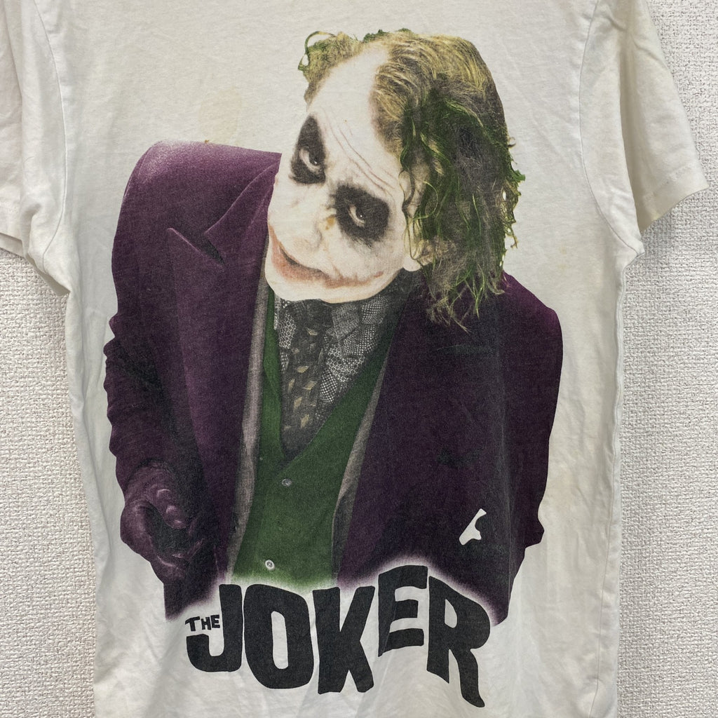 THE DARK NIGHT　Batman　バットマン　ジョーカー　半袖キャラクターTシャツ　黒　ブラック　Sサイズ